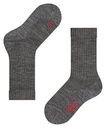 Chaussettes enfants FALKE "Active Warm" 10450 - Asphalt mel 3180