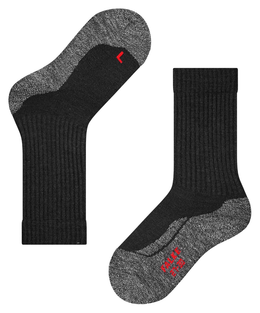 Chaussettes enfants FALKE "Active Warm" 10450 - Noir 3000