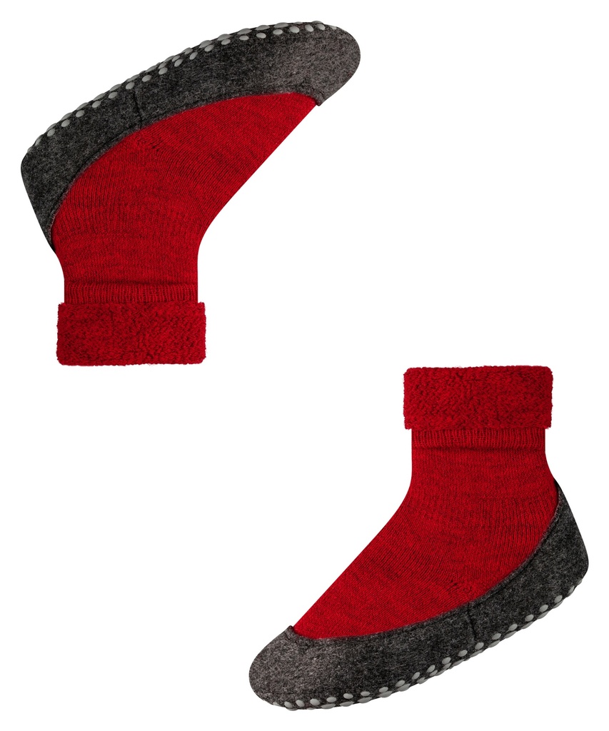 Chaussettes enfants antidérapantes FALKE "Cosyshoe" 10560 - Fire 8150