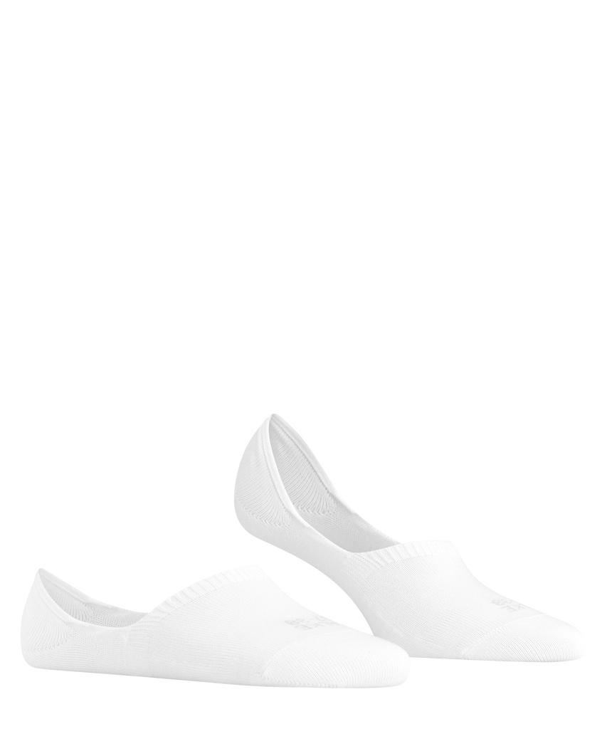 Protège-pieds coton dame FALKE "Step hight cut We care" 46493 - White 2000