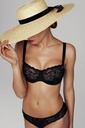 Soutien-gorge Balconnet ANITA ROSA FAIA "Antonia" 5205 - Noir 001