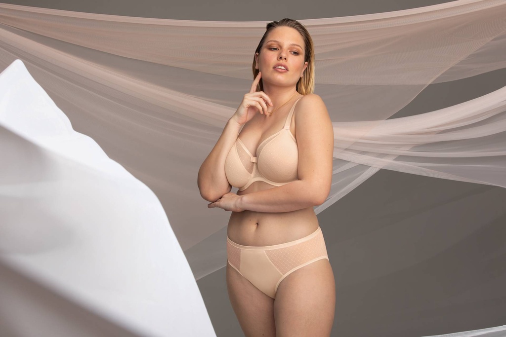 Culotte haute ANITA ROSA FAIA "Eve"1332 - Rose élégant 107