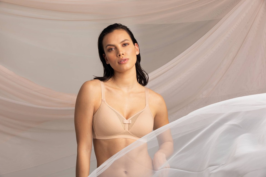 Soutien-gorge sans armatures et coques ANITA ROSA FAIA "Eve" 5210 - Rose élégant 107