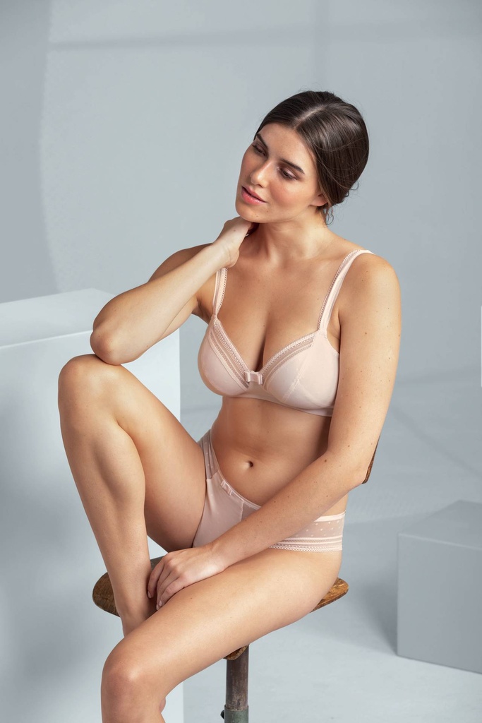 Soutien-gorge d'allègement sans armatures ANITA ROSA FAIA "Emily" 5203 - Rose poudré 598