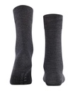 Chaussettes laine sans élastique dame FALKE "Berlin Sensitive" 47476 - Anthracite