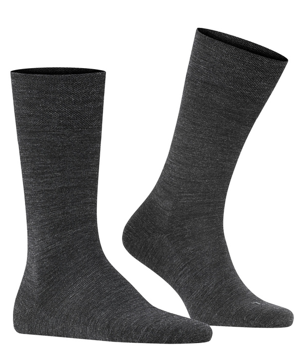 Chaussettes Hommes sans élastique FALKE "Sensitive Berlin"14448 - Antrha mel 3080