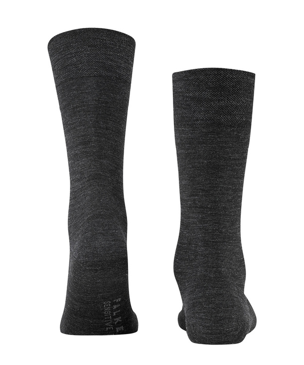 Chaussettes Hommes sans élastique FALKE "Sensitive Berlin"14448 - Antrha mel 3080