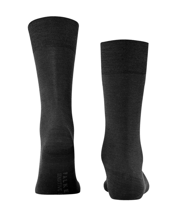 Chaussettes Hommes sans élastique FALKE "Sensitive Berlin"14448 - Black 3000