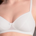 Soutien-gorge d'allègement triangle sans armatures ANITA ROSA FAIA "Rosemary" 5285 - Blanc 006