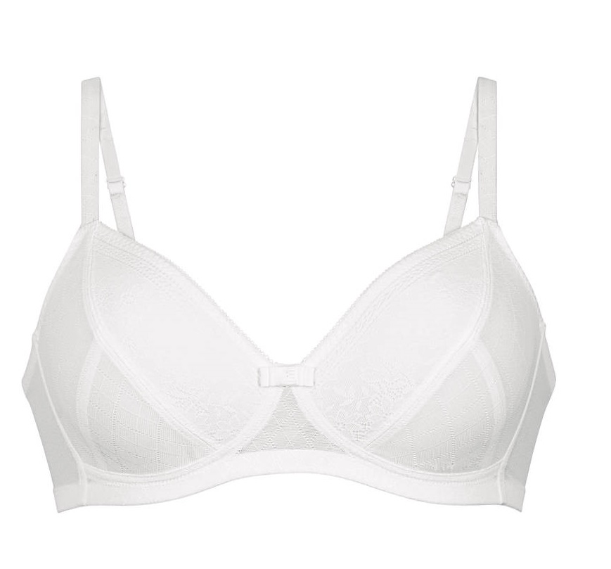 Soutien-gorge d'allègement triangle sans armatures ANITA ROSA FAIA "Rosemary" 5285 - Blanc 006