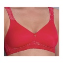 Soutien-gorge d'allègement sans armatures ANITA ROSA FAIA "Abby" 5218 - Cherry 251