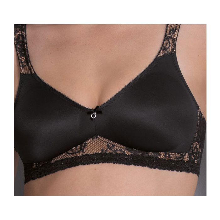 Soutien-gorge d'allègement sans armatures ANITA ROSA FAIA "Abby" 5218 - Noir 001