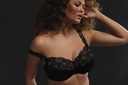 Soutien-gorge à armatures en 4 parties - bonnets profonds - ANITA ROSA FAIA "Colette" 5249 - Noir 001