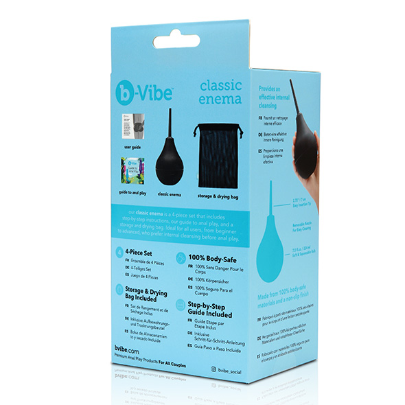 Enema pour lavement anal B-VIBE "Classic Enema"