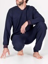 Pyjama long homme homewear BOGLIETTI FAL578 - Bleu 61 (copie)