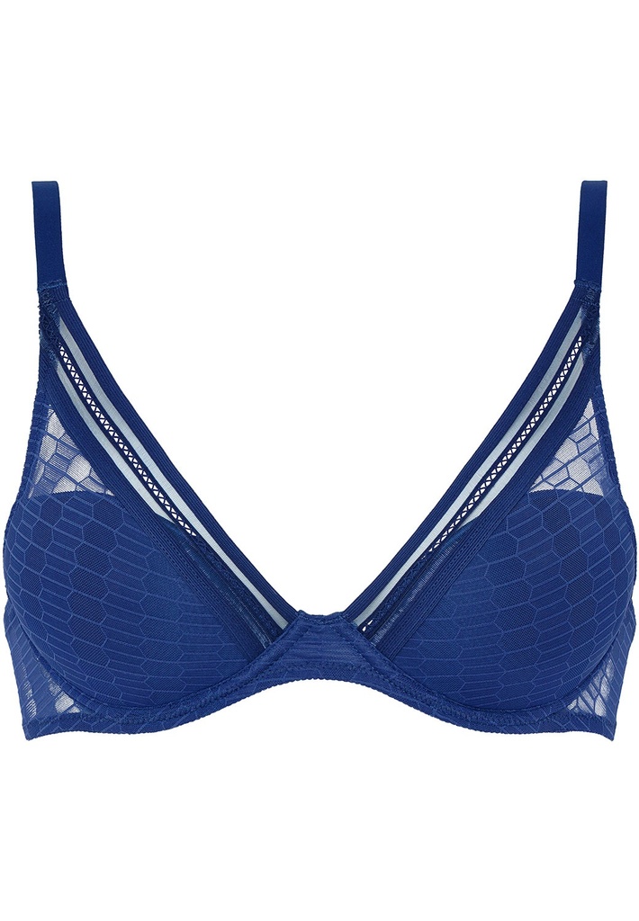 Soutien-gorge à coques plongeant PASSIONATA "Only Manhattan" P47J90 - Bleu danube 050