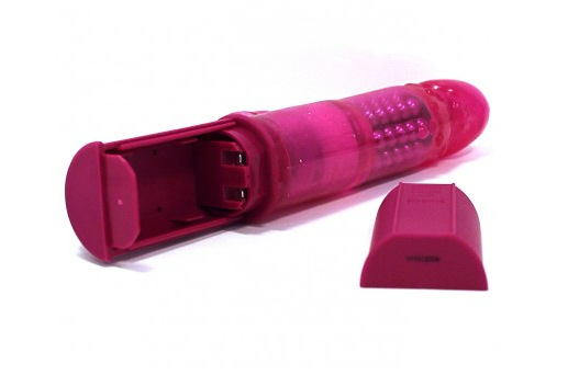 Vibromasseur triple stimulation DORCEL "Orgasmic rabbit" Rose (Intérieur)