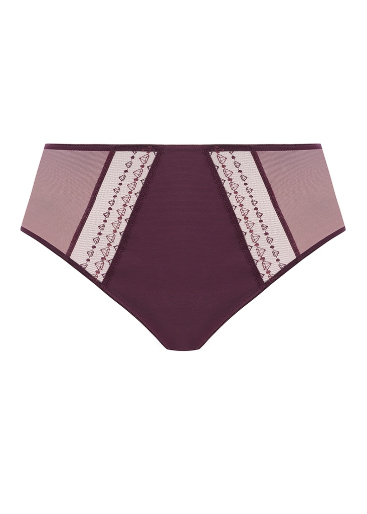 Culotte taille haute ELOMI "Matilda" EL8906 - Wine diamond WID