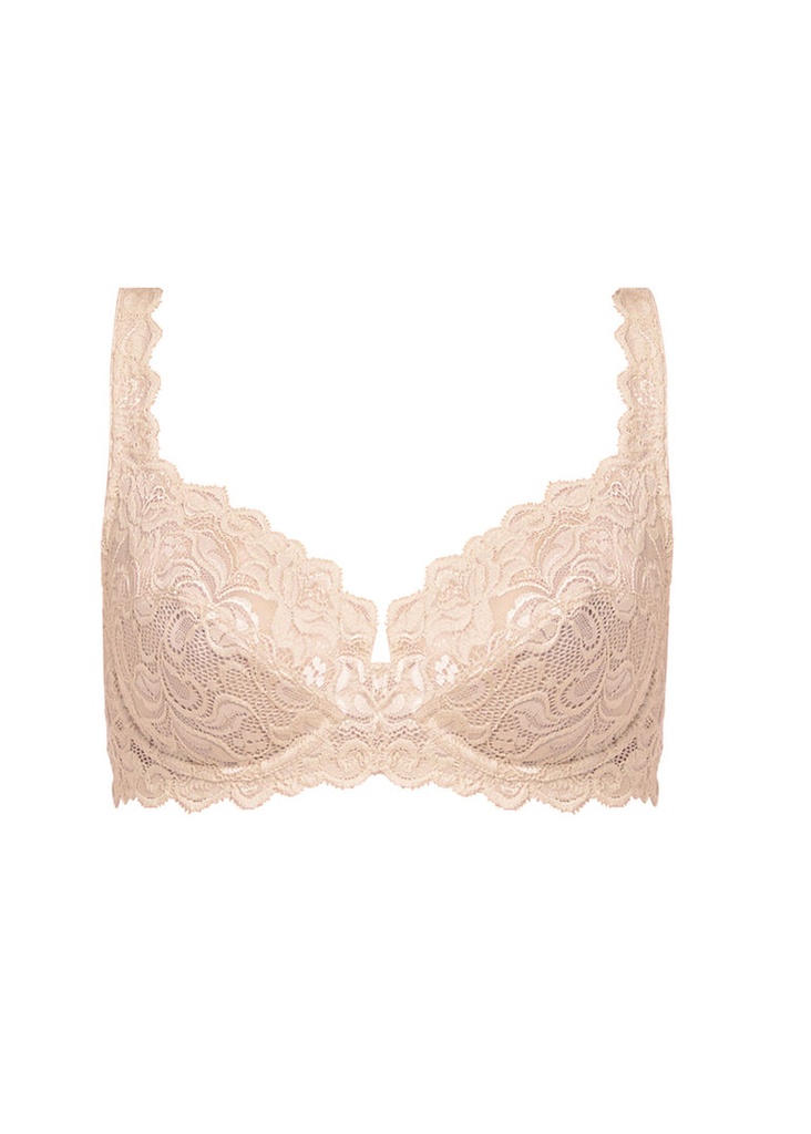 Soutien-gorge armature classique WACOAL "Eglantine" WEBFA662 - Crème Brûlée CBE