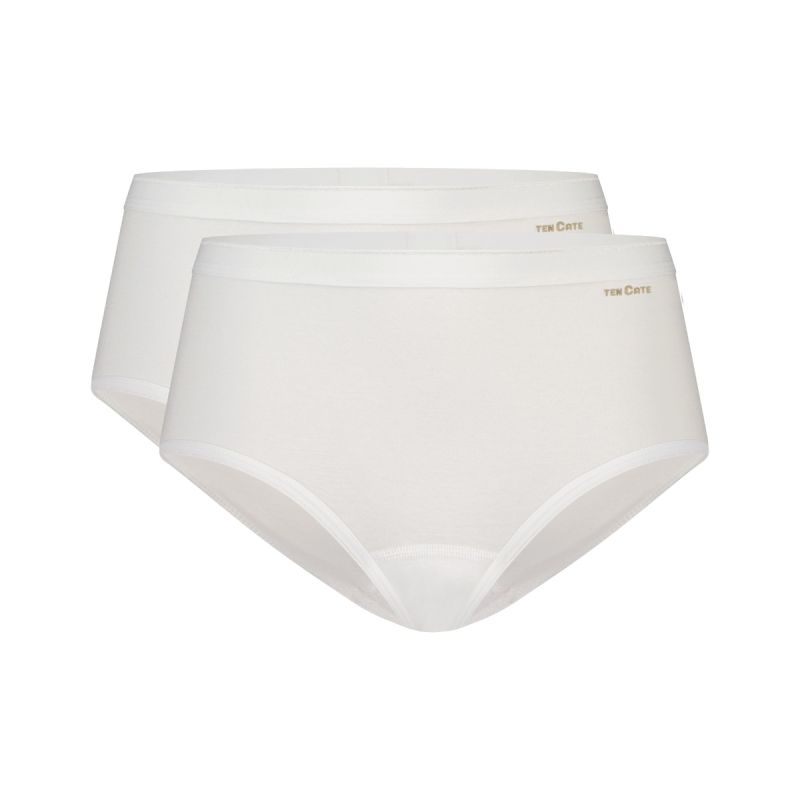 Slip pack de 2 - TEN CATE "Midi" 32280 - Blanc 001