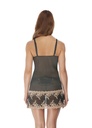 Nuisette dentelle stretch WACOAL "Embrace Lace" WA814191 - Ebony Shifting Sand 076