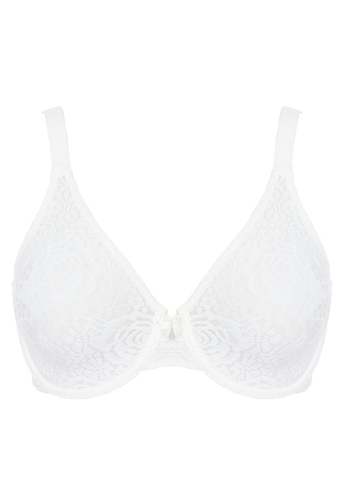 Soutien-gorge armature moulé WACOAL "Halo Lace" WA851205 - Ivory IVY