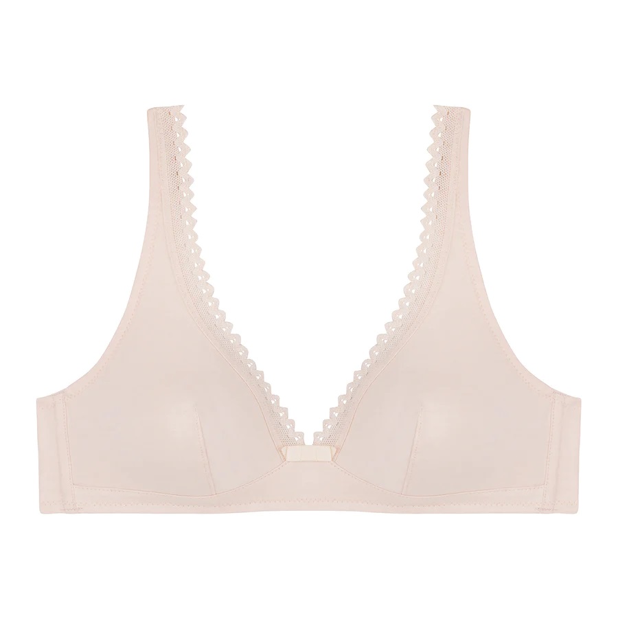 Soutien-gorge sans armature LOU "Oxygène Coton" 11278 - Nude 043