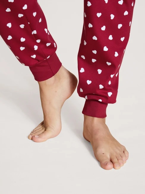 Pyjama dame CALIDA "Swiss Dreams" 44898 - Rio red 167