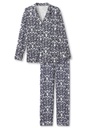 Pyjama dame boutonné CALIDA "Winter Dreams" 41292 - Dark lapis blue 339