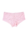 Shorty dentelle stretch HANKY PANKY "Boyshort" 4812 - Bliss Pink