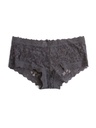 Shorty dentelle stretch HANKY PANKY "Boyshort" 4812 - Granite