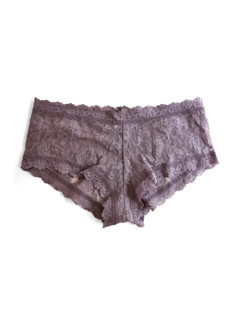 Shorty dentelle stretch HANKY PANKY "Boyshort" 4812 - Dusk