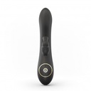 Vibromasseur point G succion clitoris DORCEL "Divine rabbit" Noir (Face)