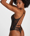 Body sexy Twist and Love AUBADE "Boite à Désir" P086R - Noir