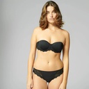 Soutien-gorge bandeau bretelles amovibles SIMONE PERELE "Caresse" 12A300 - Noir 015