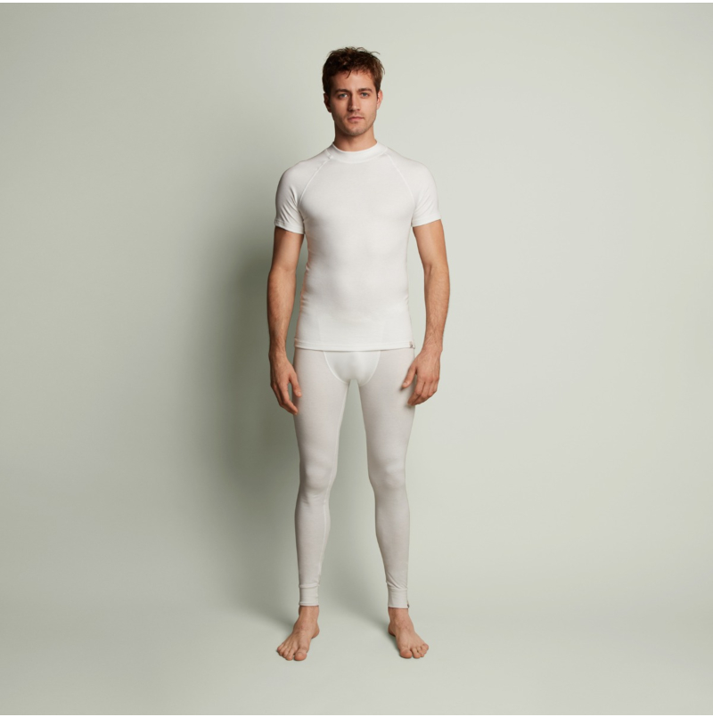 Pantalon thermolactyl homme TEN CATE 30245 - Blanc comme neige 015