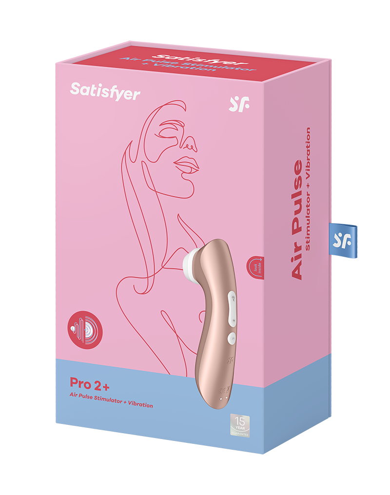 Stimulateur clitoridien à air pulsé SATISFYER "Pro 2+"