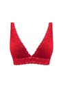 Soutien-gorge triangle sans armature WACOAL "Halo Lace" WA811205 - Barbados Cherry 602