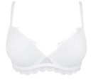 Soutien-gorge coque LISE CHARMEL "Crystal Poésie" ACH8534 - Blanc 0001