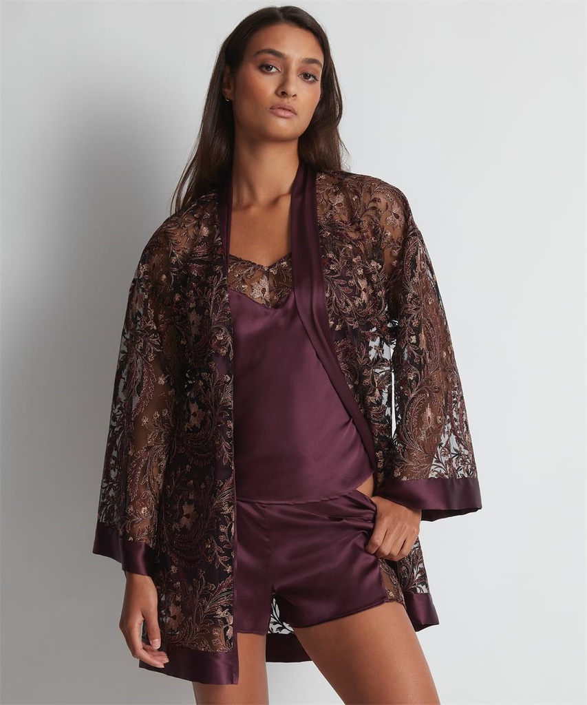 Kimono AUBADE "Persian Dream" RU65 - Wineberry WIBE