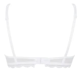 Soutien-gorge coque LISE CHARMEL "Crystal Poésie" ACH8534 - Blanc 0001