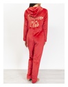 Pyjama combinaison dame VERDISSIMA CB10 - Rouge 00005