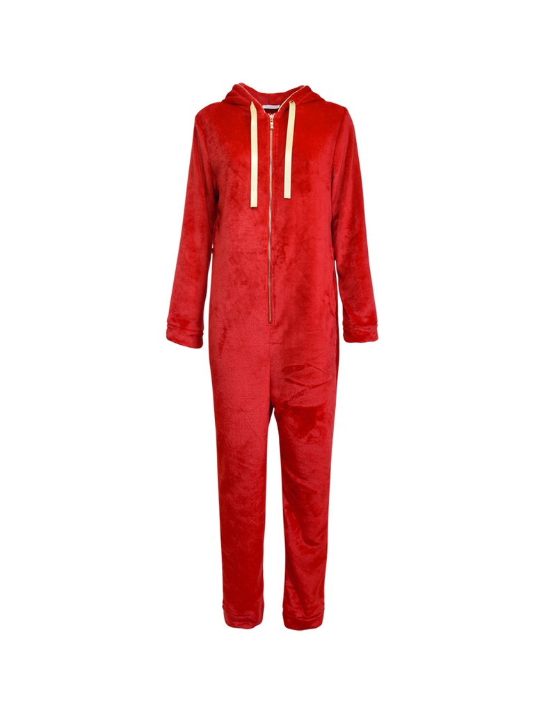 Pyjama combinaison dame VERDISSIMA CB10 - Rouge 00005