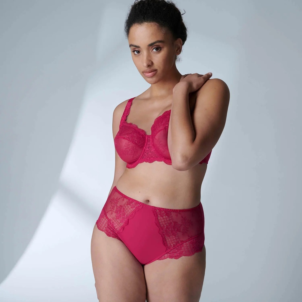 Culotte taille haute SIMONE PERELE "Rêve" 12Z770 - Cranberry 303