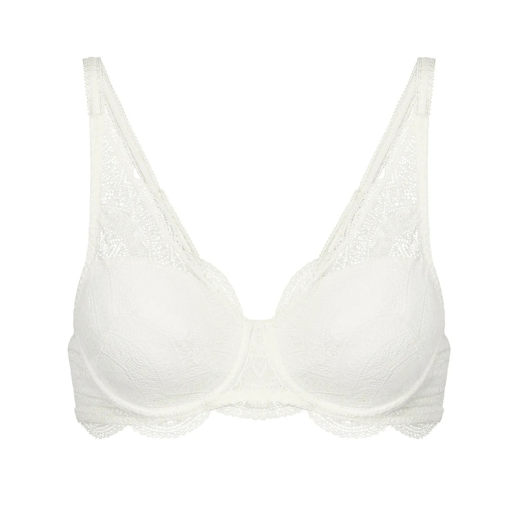 Soutien-gorge armature triangle paddé SIMONE PERELE "Karma" 12V343 - Naturel 030