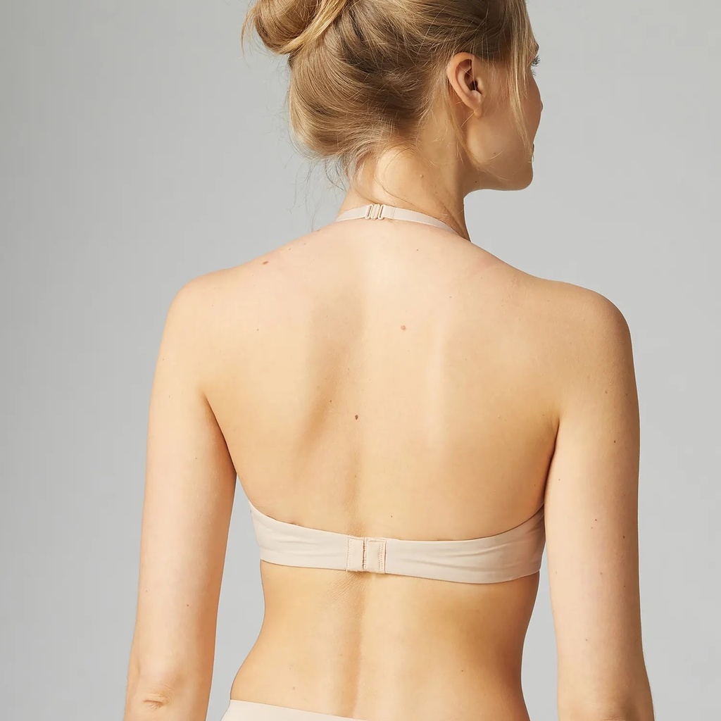 Soutien-gorge armature moulé bretelles multi-position SIMONE PERELE "Essentiel" 13V317 - Peau rosée 739