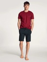 Bermuda homme 100%coton CALIDA "Remix Basic Sleep" 26081 - Dark Sapphire 479