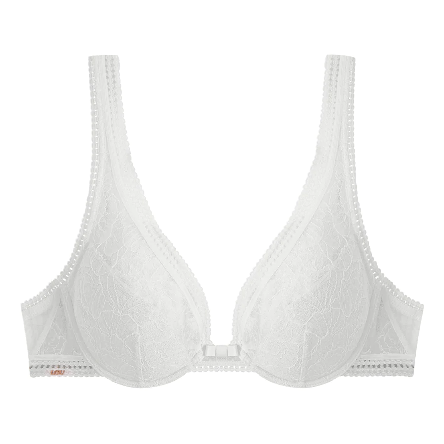 Soutien-gorge armature paddé LOU "Air de Lou" 27337 - Ivoire 011