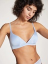 Soutien-gorge triangle paddé sans armatures CALIDA "Sensual Secrets" 03031 - Harmony Blue 470