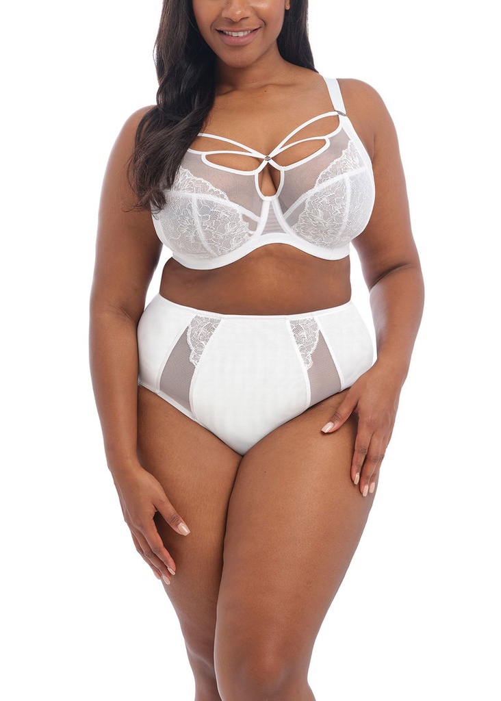 Soutien-gorge armature spécial poches profondes ELOMI "Brianna" EL8080 - Blanc WHE